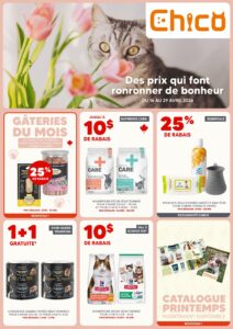 Circulaire Chico Boutique d&rsquo;Animaux du 16 au 29 avril 2026