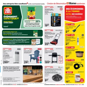 Circulaire Home Hardware centre de rénovation Du 23 Avril au 6 mai 2026