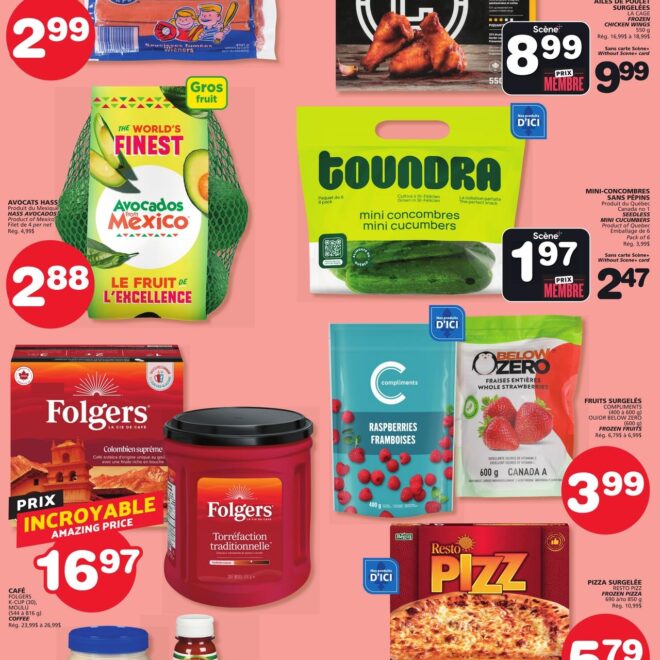 Circulaire IGA – Îles de la Madeleine Du 30 avril au 6 mai 2026