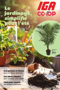 Circulaire IGA – Nouveau Brunswick Jardinage Du 30 Avril au 6 mai 2026