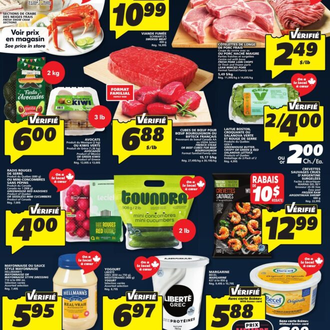 Circulaire IGA – Nouveau Brunswick Du 9 au 15 Avril 2026