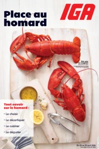 Circulaire IGA Place au Homard du 23 au 29 Avril 2026