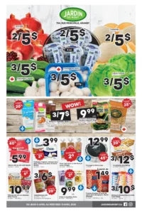 Circulaire Jardin du Mont du 9 au 15 Avril 2026