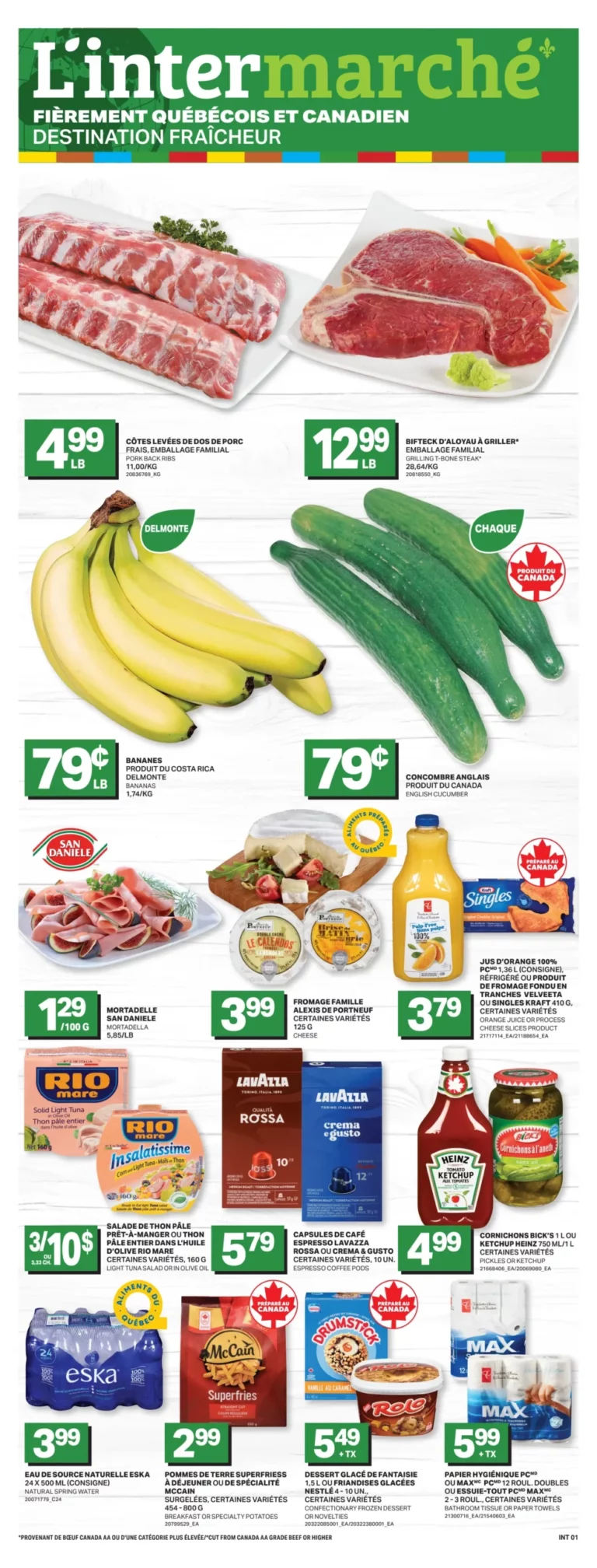 Circulaire L’intermarché destination fraîcheur du 30 avril au 6 mai 2026