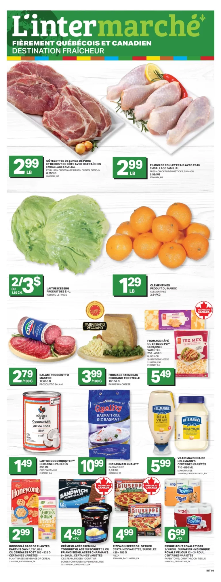 Circulaire intermarché Destination fraîcheur Du 9 au 15 Avril 2026
