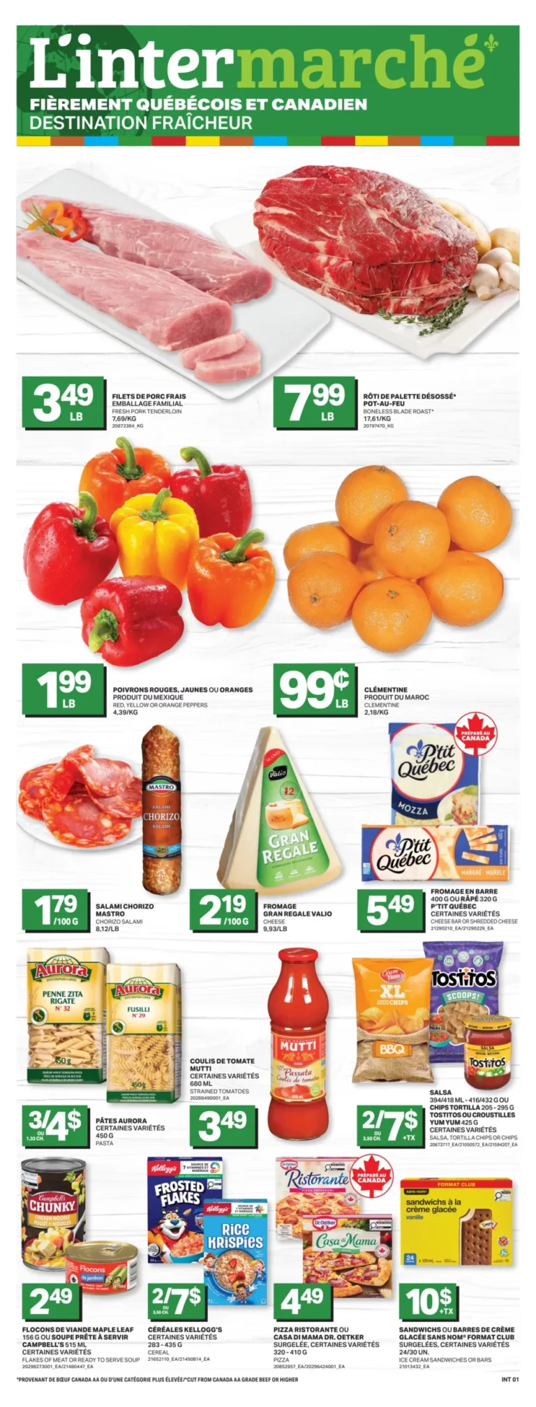 Circulaire intermarché Destination fraîcheur Du 23 au 29 Avril 2026
