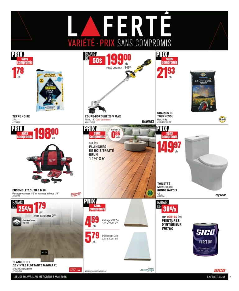 Circulaire Laferté Du 30 avril au 6 mai 2026