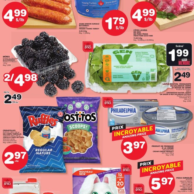 Circulaire Les Marchés Tradition Nouveau-Brunswick Du 23 au 29 Avril 2026