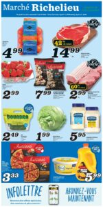 Circulaire Marché Richelieu du 9 au 15 Avril 2026