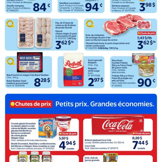 Circulaire Walmart du 30 avril au 6 mai 2026