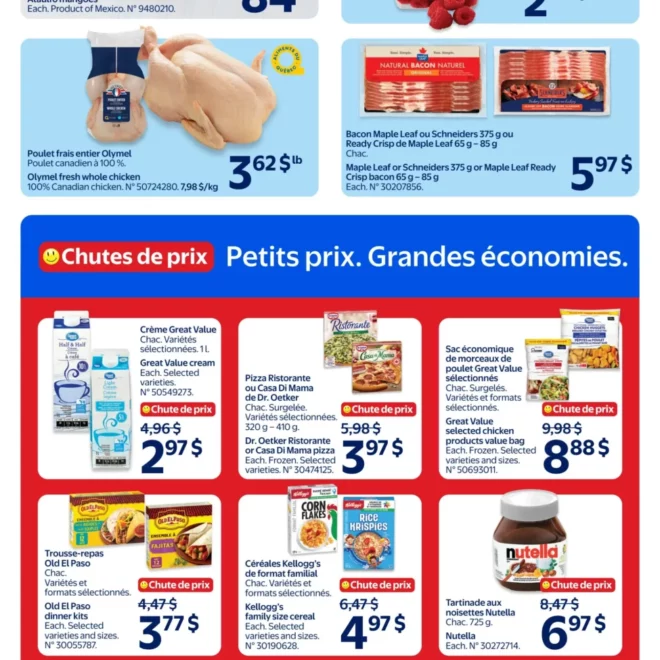 Circulaire Walmart du 23 au 29 avril 2026