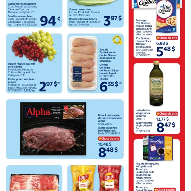 Circulaire Walmart du 9 au 15 Avril 2026