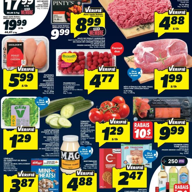 Circulaire IGA Québec du 16 au 22 avril 2026
