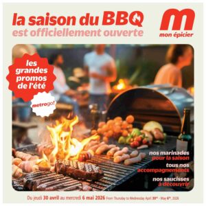 Circulaire Metro BBQ du 30 avril au 6 mai 2026