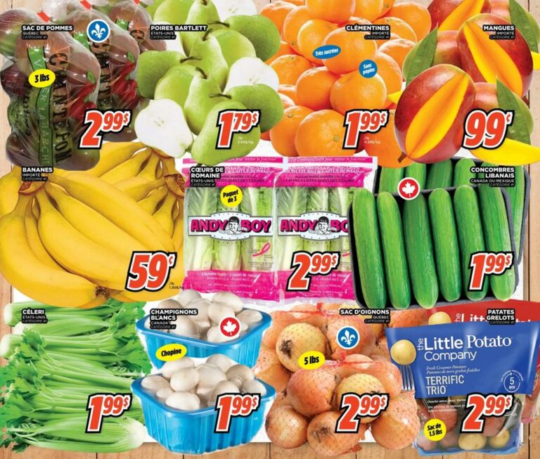 Circulaire Fruiterie Potager Saint-Eustache / Blainville du 16 au 22 avril 2026