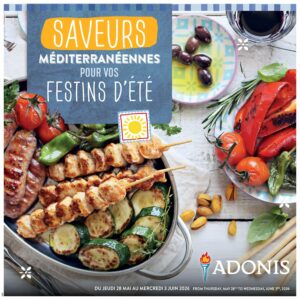 Circulaire Adonis – Saveurs Méditerranéennes pour vos Festins d&rsquo;Été du 28 mai au 3 juin 2026