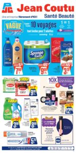 Circulaire Jean Coutu santé beauté Du 28 mai au 3 juin 2026