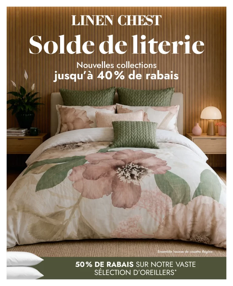 Circulaire Linen Chest Du 27 mai au 21 juin 2026