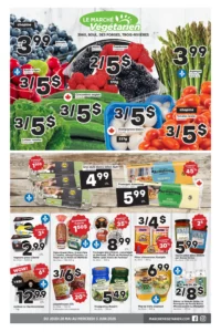 Circulaire Marché Végétarien Du 28 mai au 3 juin 2026 Trois-Rivières