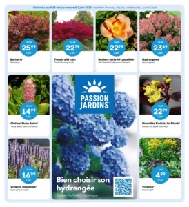Circulaire Passion Jardins du 28 mai au 3 juin 2026