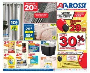 Circulaire Rossy du 28 mai au 3 juin 2026