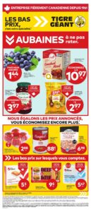 Circulaire Tigre Géant du 27 mai au 2 juin 2026