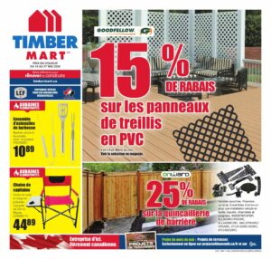 Circulaire Timber Mart Du 14 au 27 mai 2026