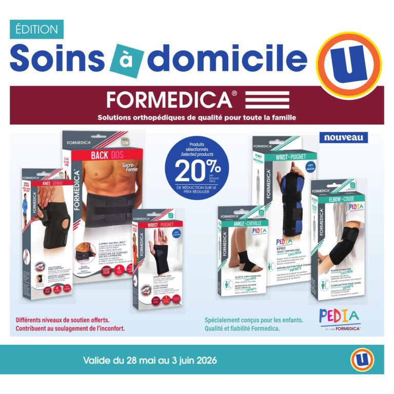 Circulaire Uniprix soins à domicile du 28 mai au 3 juin 2026