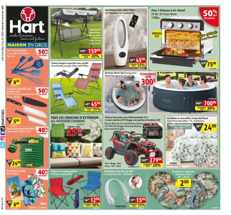 Circulaire Hart du 13 au 26 mai 2026