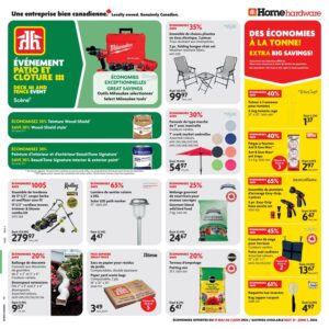 Circulaire Home Hardware du 21 mai au 3 juin 2026