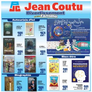 Circulaire Jean Coutu divertissement du 21 mai au 3 juin 2026