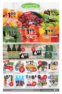Circulaire Marché Végétarien du 4 au 10 juin 2026 Sherbrooke et Magog
