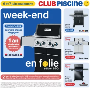 Circulaire Club Piscine du 4 au 7 juin 2026