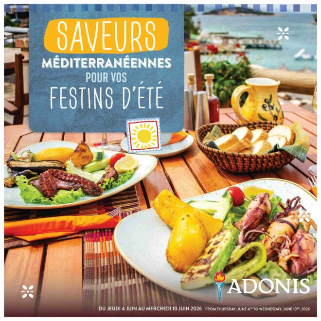 Circulaire Adonis BBQ du 4 au 10 juin 2026