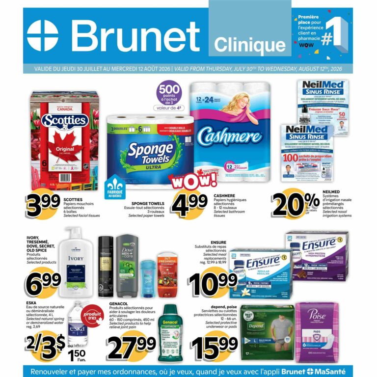 Circulaire Brunet – Clinique du 30 juillet au 5 août 2026