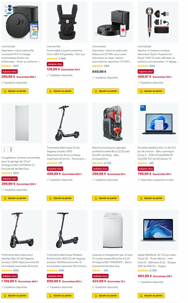 Page couverture de la Circulaire Best Buy Du 21 au 27 août 2026<span class="ae-mark" data-id="11448" hidden></span>
