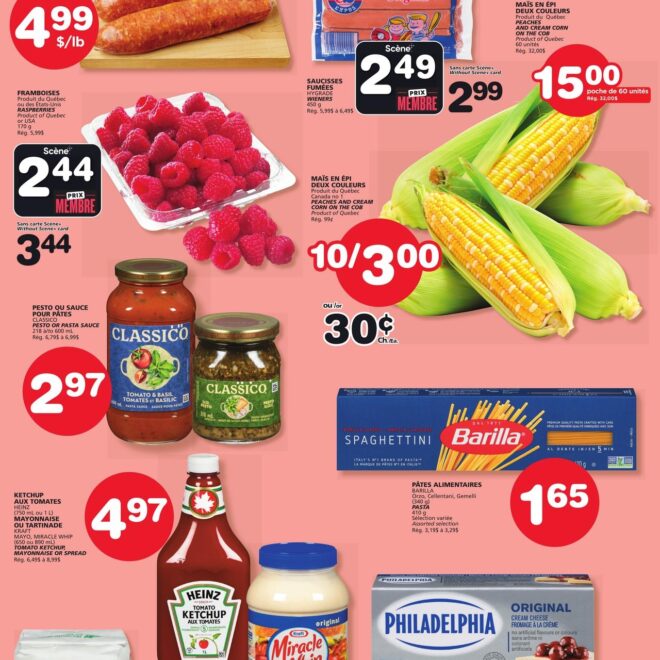 Circulaire Les Marchés Tradition Nouveau-Brunswick Du 13 au 19 août 2026