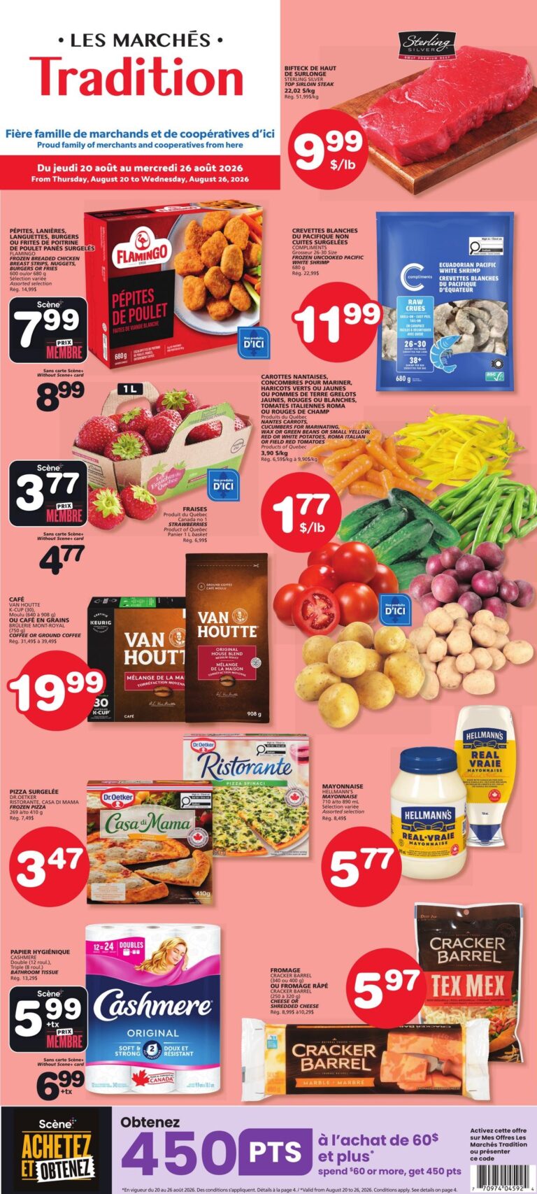 Circulaire Les Marchés Tradition du 20 au 26 août 2026