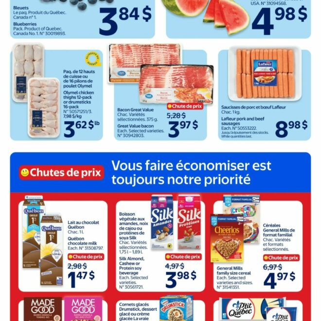 Circulaire Walmart du 13 au 19 août 2026
