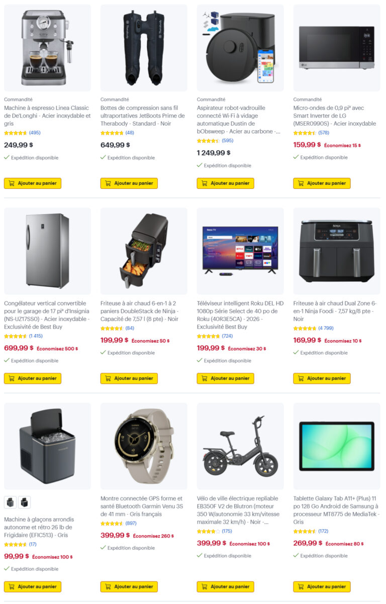 Best buy — Circulaire Best Buy Du 11 au 17 septembre 2026