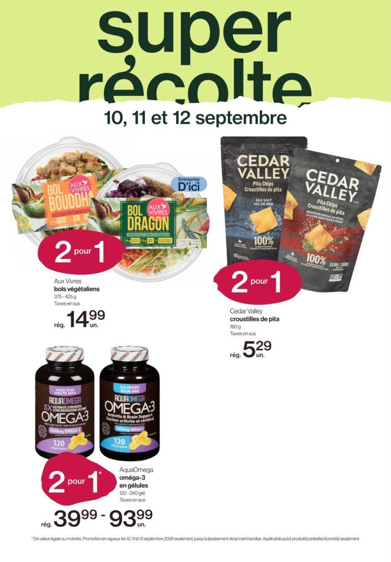 Avril supermarché — Circulaire Avril Du 10 au 16 septembre 2026