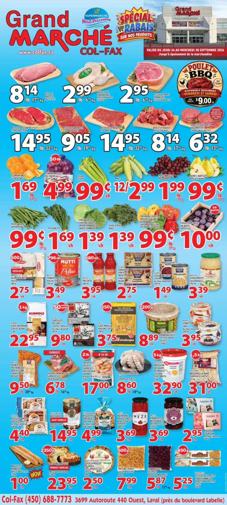 Grand MarchÉ — Circulaire Grand Marché du 24 au 30 septembre 2026