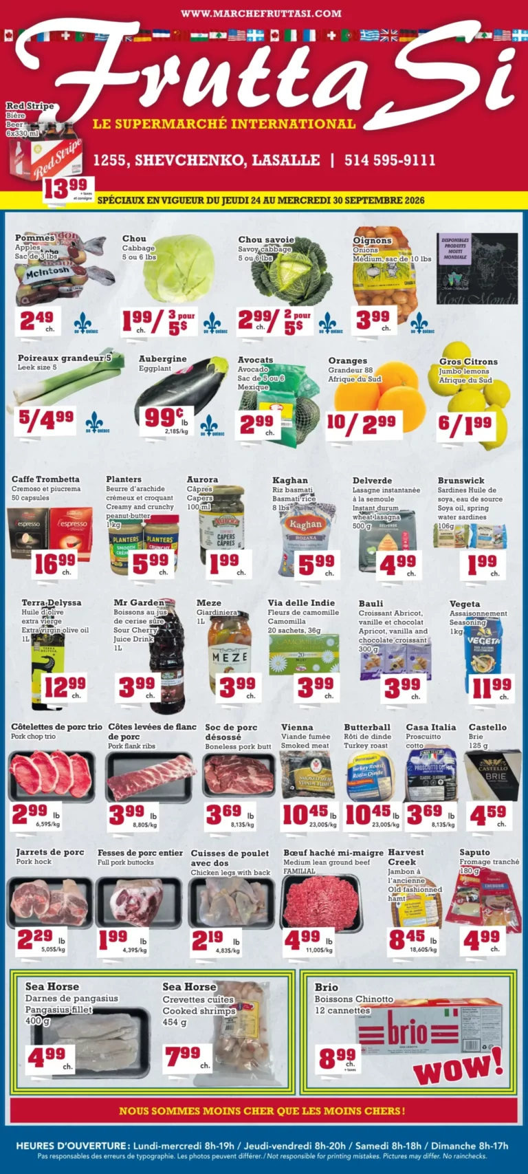 Marché Frutta Si — Circulaire Marché Frutta Si du 24 au 30 septembre 2026