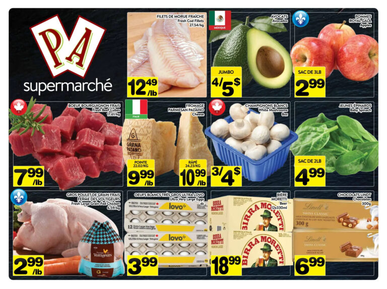 Supermarché PA — Circulaire Supermarché PA Du 28 septembre au 4 octobre 2026