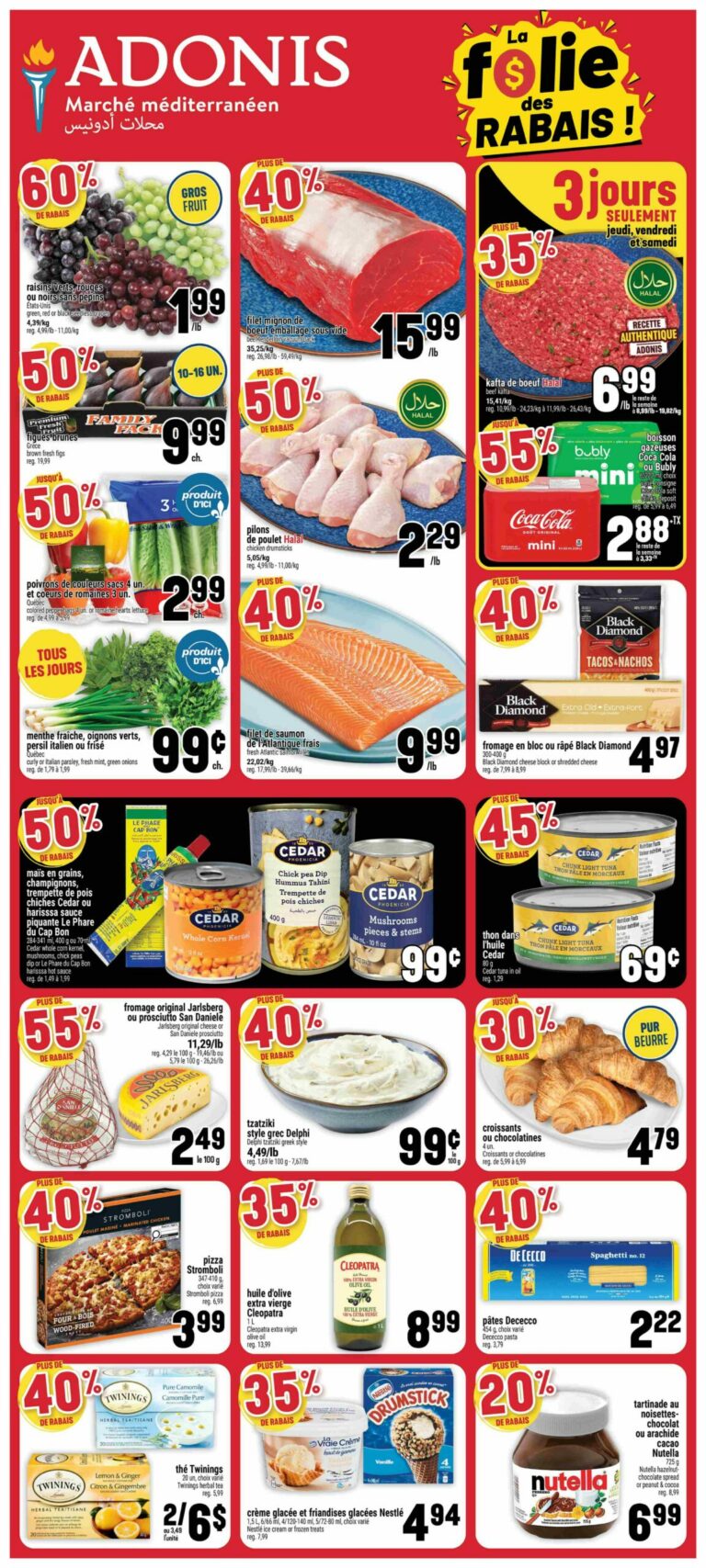 Marché Adonis — Circulaire Adonis du 17 au 23 septembre 2026