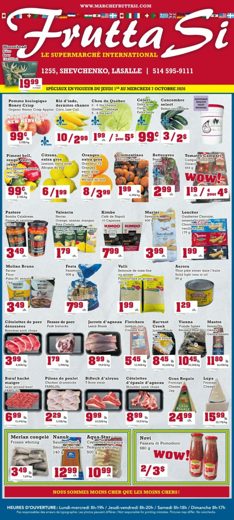 Marché Frutta Si — Circulaire Marché Frutta Si du 1 au 7 octobre 2026