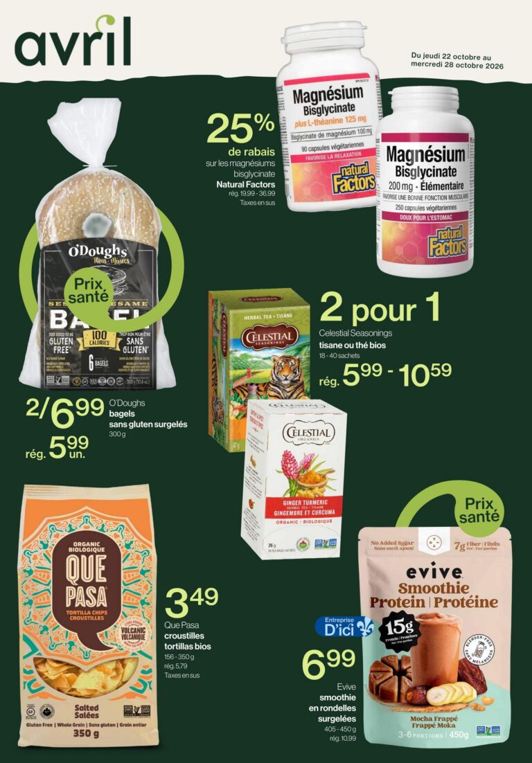 Avril supermarché — Circulaire Avril Du 22 au 28 octobre 2026