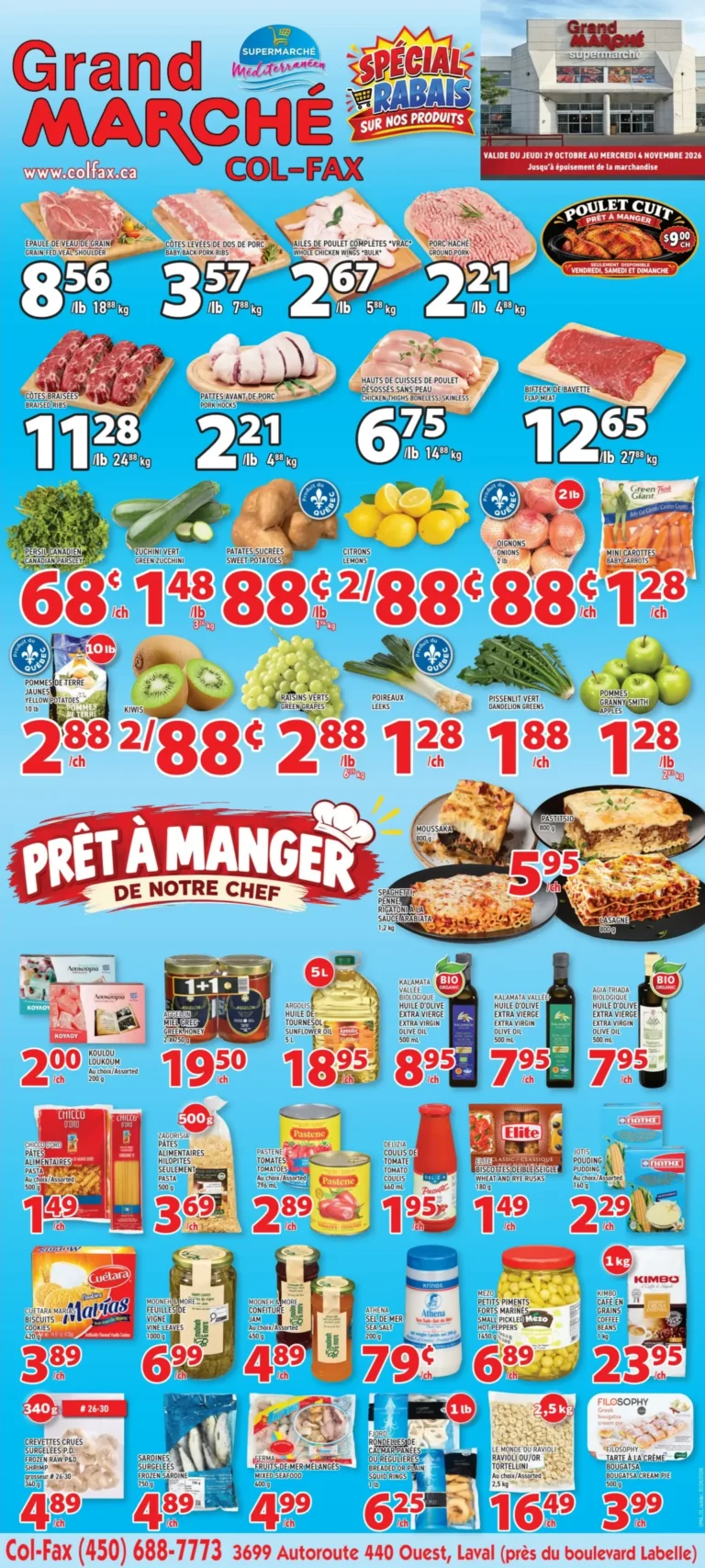 Grand MarchÉ — Circulaire Grand Marché du 29 octobre au 4 novembre 2026