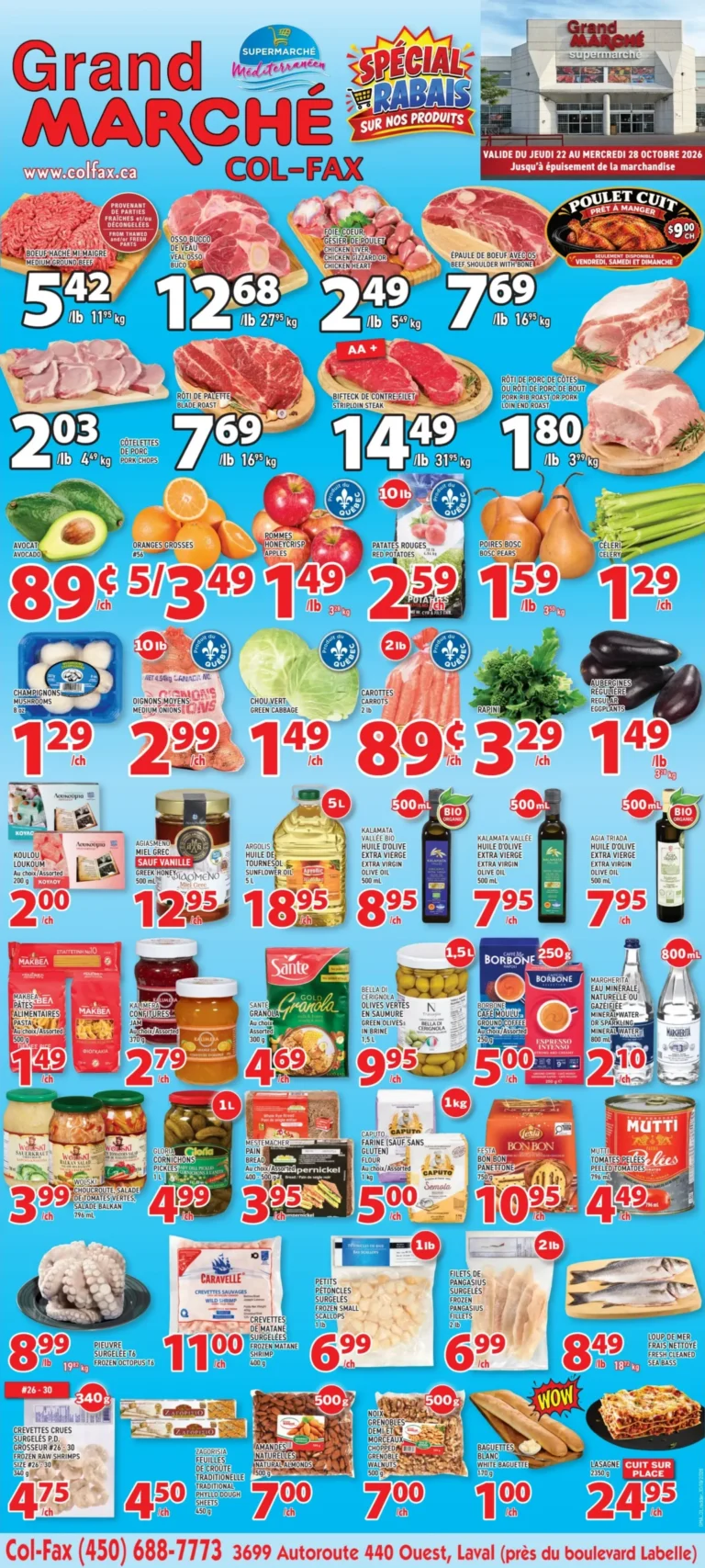 Grand MarchÉ — Circulaire Grand Marché du 22 au 28 octobre 2026