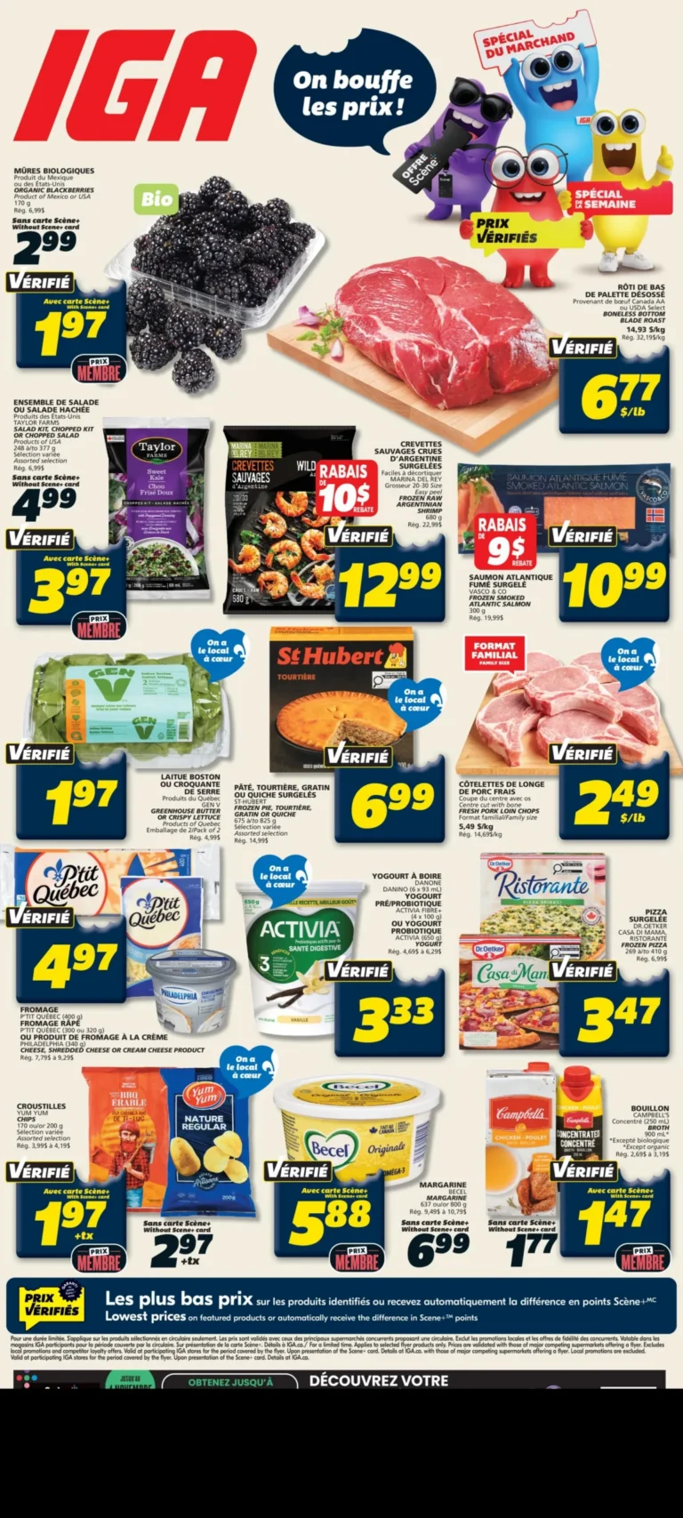 Page couverture de la Circulaire IGA Québec du 15 au 21 octobre 2026<span class="ae-mark" data-id="235739" hidden></span>